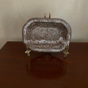 Peter Pottery Mississippi Rectangle Dish in Nutmeg